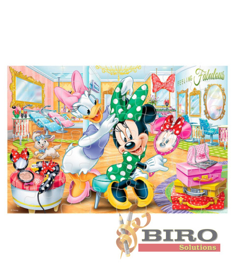 TF Puzzle "100" - Minnie in beauty parlous